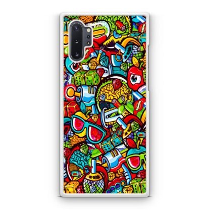 Alien Weapon Doodle Samsung Galaxy Note 10 / Note 10 Plus Case - Image 2