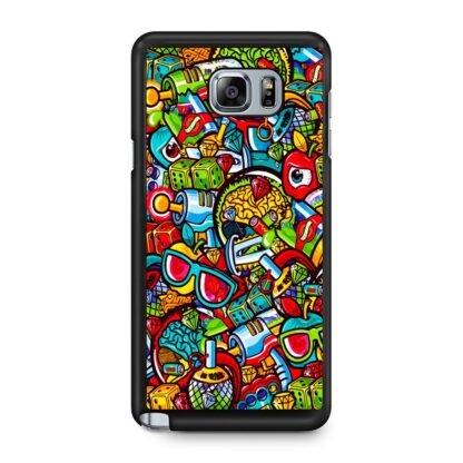 Alien Weapon Doodle Samsung Galaxy Note 5 Case