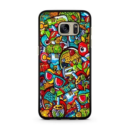 Alien Weapon Doodle Samsung Galaxy S7 / S7 Edge Case