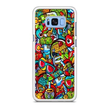 Alien Weapon Doodle Samsung Galaxy S8 / S8 Plus Case - Image 2