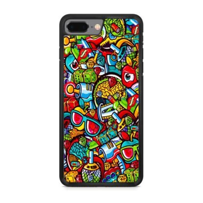 Alien Weapon Doodle iPhone 7 Plus / 8 Plus Case