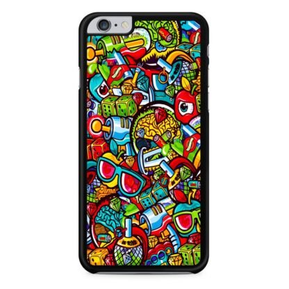 Alien Weapon Doodle iPhone 6 / 6S / 6 Plus / 6S Plus Case
