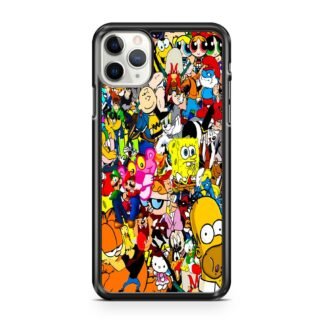 All Characters Cartoon Collage iPhone 12 / 12 Pro / 12 Pro Max / 12 Mini Case
