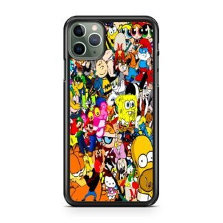 All Characters Cartoon Collage iPhone 11 / 11 Pro / 11 Pro Max Case