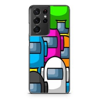 Among Us Collage Samsung Galaxy S21 / S21 Plus / S21 Ultra / S21 FE Case