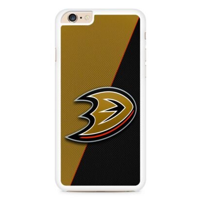 Anaheim Ducks Carbon Logo iPhone 6 / 6S / 6 Plus / 6S Plus Case - Image 2