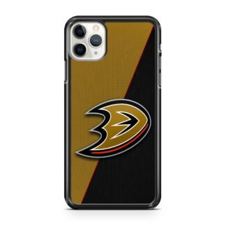 Anaheim Ducks Carbon Logo iPhone 12 / 12 Pro / 12 Pro Max / 12 Mini Case