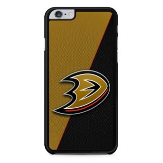 Anaheim Ducks Carbon Logo iPhone 6 / 6S / 6 Plus / 6S Plus Case