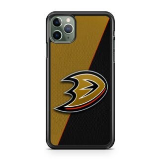 Anaheim Ducks Carbon Logo iPhone 11 / 11 Pro / 11 Pro Max Case