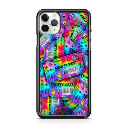 Anxiety Vibes Free Ticket iPhone 12 / 12 Pro / 12 Pro Max / 12 Mini Case