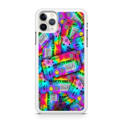 Anxiety Vibes Free Ticket iPhone 12 / 12 Pro / 12 Pro Max / 12 Mini Case - Image 2