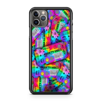Anxiety Vibes Free Ticket iPhone 14 / 14 Plus / 14 Pro / 14 Pro Max Case