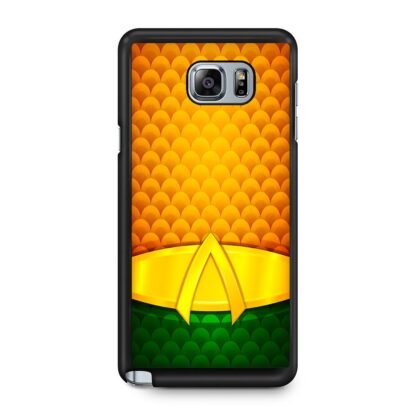 Aquaman Armor Logo Samsung Galaxy Note 5 Case