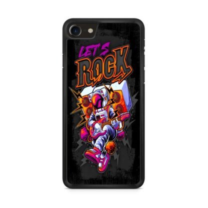 Astronaut Lets Rock iPhone 7 / 8 / SE 2020 / SE 2022 Case