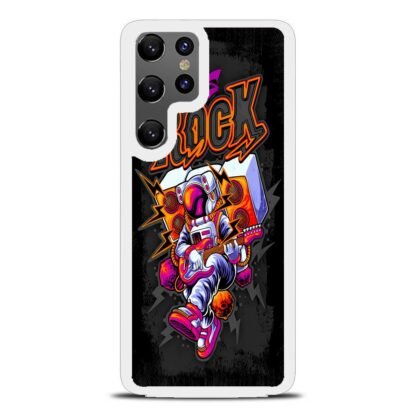 Astronaut Lets Rock Samsung Galaxy S25 / S25 Plus / S25 Ultra Case - Image 2