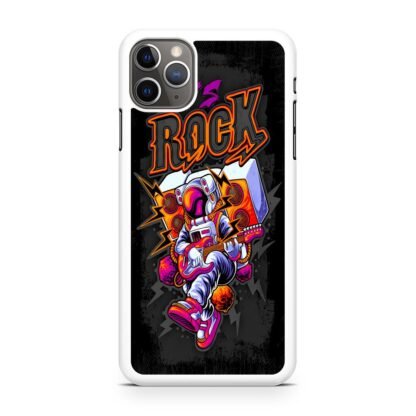 Astronaut Lets Rock iPhone 15 / 15 Plus / 15 Pro / 15 Pro Max Case - Image 2