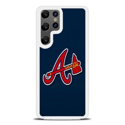 Atlanta Braves Dark Blue Logo Samsung Galaxy S25 / S25 Plus / S25 Ultra Case - Image 2