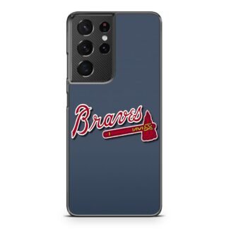 Atlanta Braves Logo Samsung Galaxy S21 / S21 Plus / S21 Ultra / S21 FE Case
