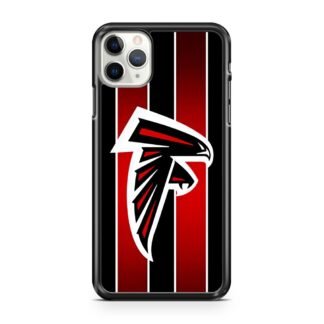 Atlanta Falcons Red Black Stripe iPhone 12 / 12 Pro / 12 Pro Max / 12 Mini Case
