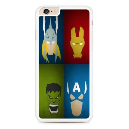 Avengers 2x2 Face iPhone 6 / 6S / 6 Plus / 6S Plus Case - Image 2