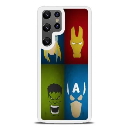 Avengers 2x2 Face Samsung Galaxy S25 / S25 Plus / S25 Ultra Case - Image 2