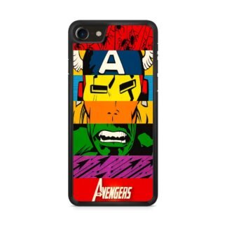 Avengers Hero Face Collage iPhone 7 / 8 / SE 2020 / SE 2022 Case