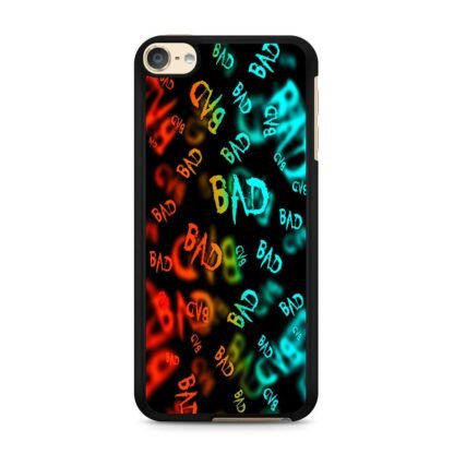 Bad Bad Red Blue Collage iPod Touch 6 / 7 Case