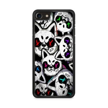 Bad Cat X Color Collage iPhone 7 / 8 / SE 2020 / SE 2022 Case