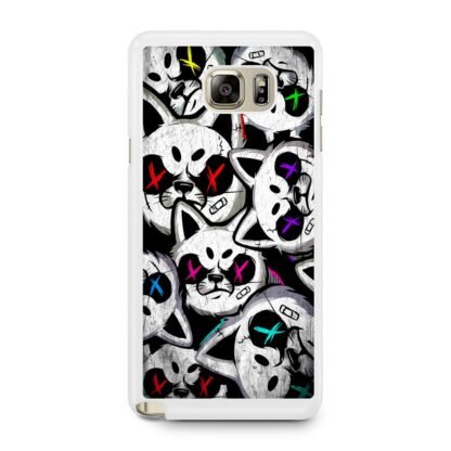 Bad Cat X Color Collage Samsung Galaxy Note 5 Case - Image 2