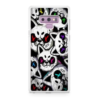 Bad Cat X Color Collage Samsung Galaxy Note 9 Case - Image 2