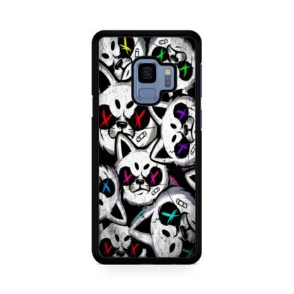 Bad Cat X Color Collage Samsung Galaxy S9 / S9 Plus Case