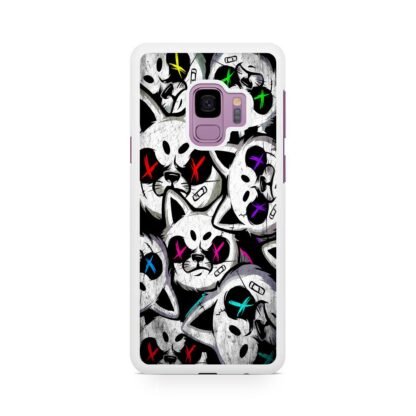 Bad Cat X Color Collage Samsung Galaxy S9 / S9 Plus Case - Image 2
