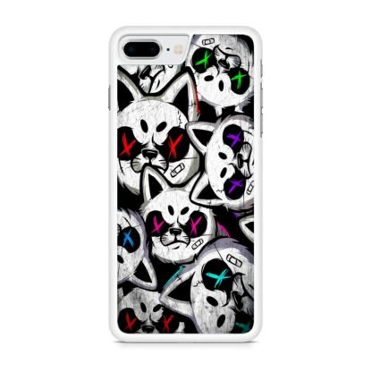 Bad Cat X Color Collage iPhone 7 Plus / 8 Plus Case - Image 2