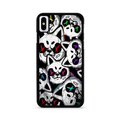 Bad Cat X Color Collage iPhone X / XR / XS / XS Max Case