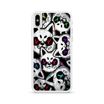 Bad Cat X Color Collage iPhone X / XR / XS / XS Max Case - Image 2