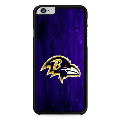 Baltimore Ravens Wood Logo iPhone 6 / 6S / 6 Plus / 6S Plus Case