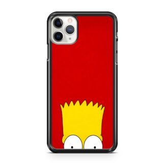 Bart Simpson Head Red iPhone 12 / 12 Pro / 12 Pro Max / 12 Mini Case