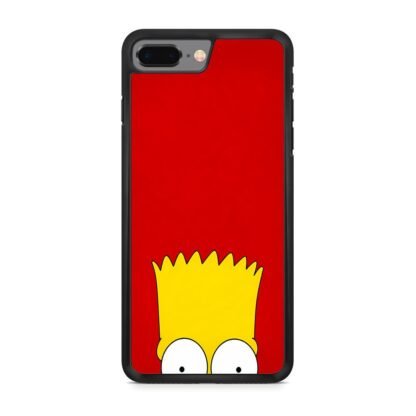 Bart Simpson Head Red iPhone 7 Plus / 8 Plus Case