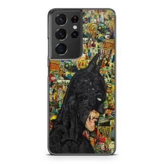 Batman Black Comic Samsung Galaxy S21 / S21 Plus / S21 Ultra / S21 FE Case