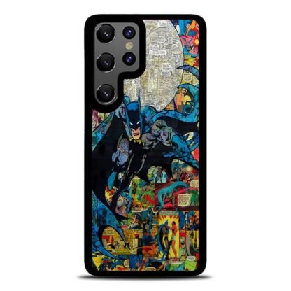 Batman Flying Comic Samsung Galaxy S25 / S25 Plus / S25 Ultra Case