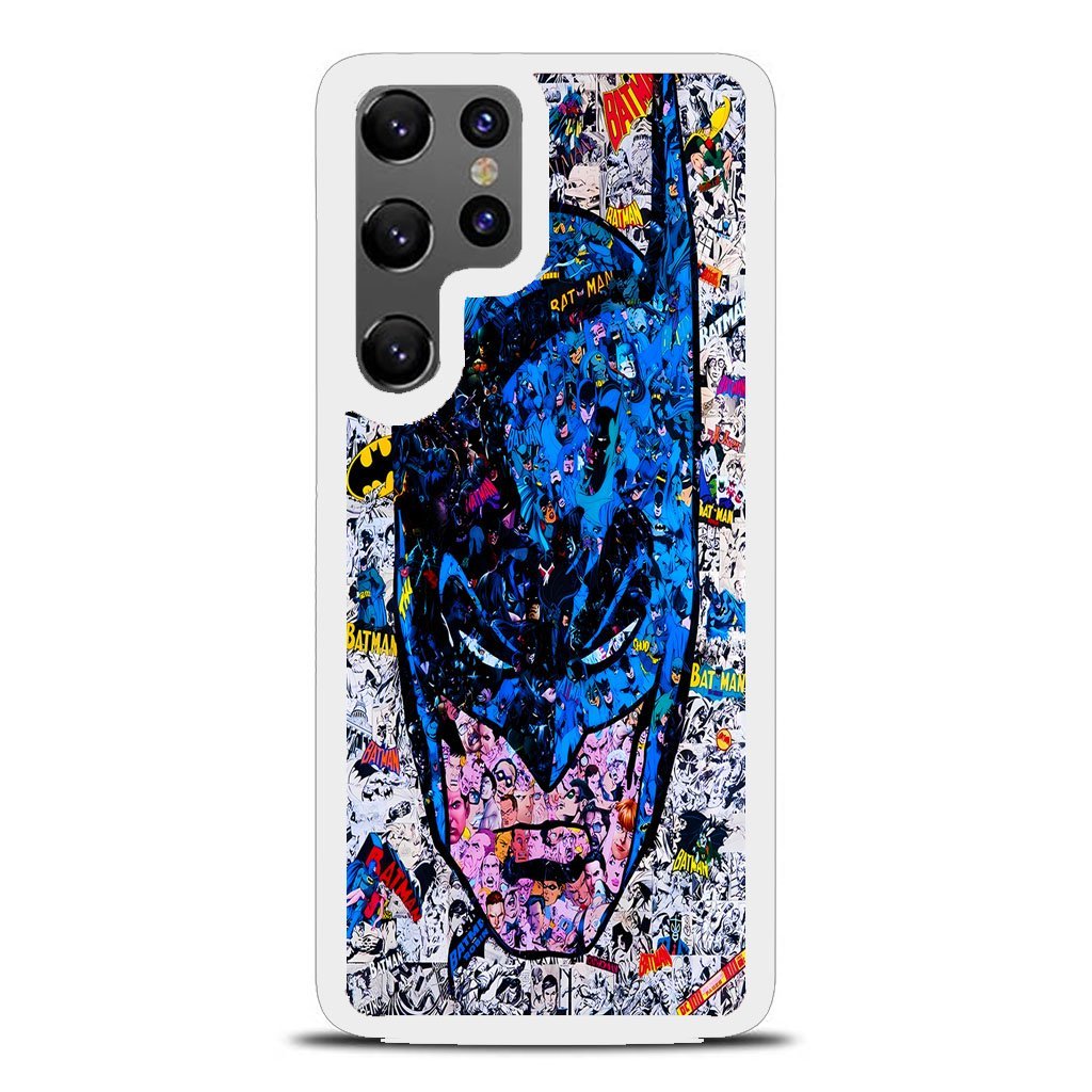 Batman Head Comic Samsung Galaxy S25 / S25 Plus / S25 Ultra Case - Image 2