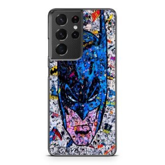 Batman Head Comic Samsung Galaxy S21 / S21 Plus / S21 Ultra / S21 FE Case