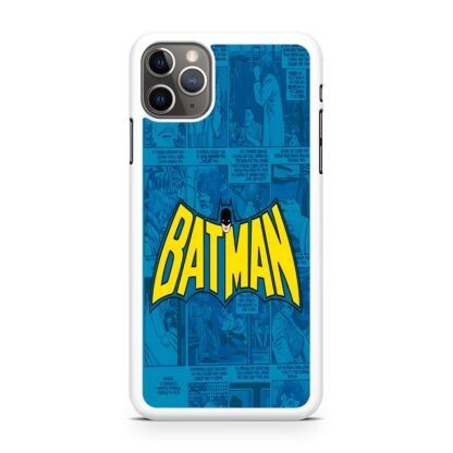 Batman Logo Comic iPhone 15 / 15 Plus / 15 Pro / 15 Pro Max Case - Image 2