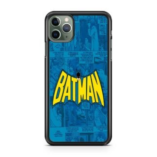 Batman Logo Comic iPhone 11 / 11 Pro / 11 Pro Max Case