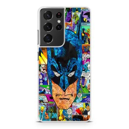 Batman Pop Head Comic Samsung Galaxy S21 / S21 Plus / S21 Ultra / S21 FE Case - Image 2