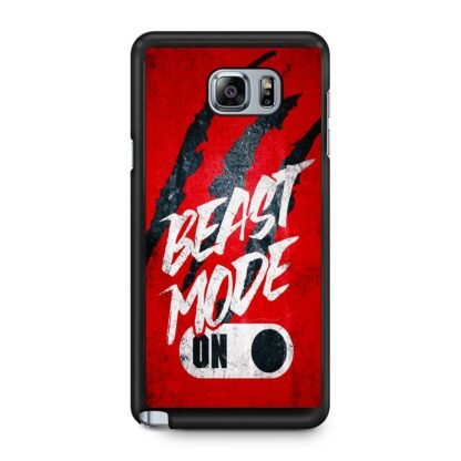 Beast Mode On Samsung Galaxy Note 5 Case