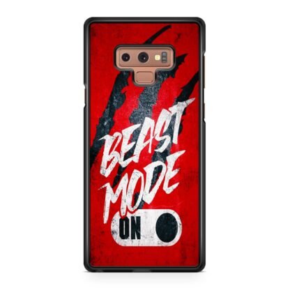 Beast Mode On Samsung Galaxy Note 9 Case