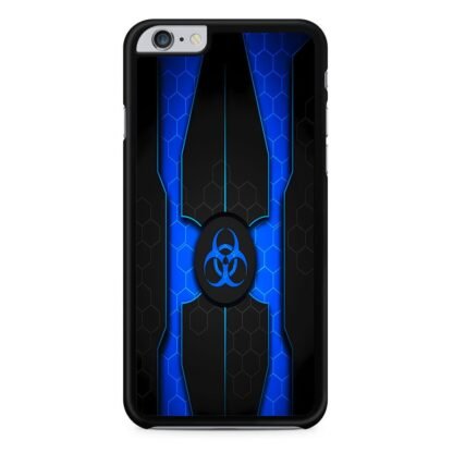 Biohazard Blue Pattern Cover iPhone 6 / 6S / 6 Plus / 6S Plus Case