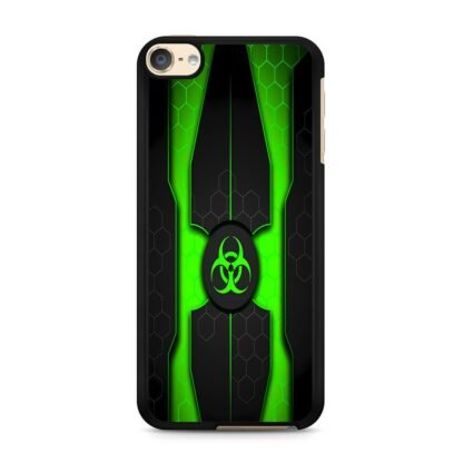 Biohazard Green Pattern Cover iPod Touch 6 / 7 Case