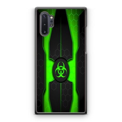 Biohazard Green Pattern Cover Samsung Galaxy Note 10 / Note 10 Plus Case
